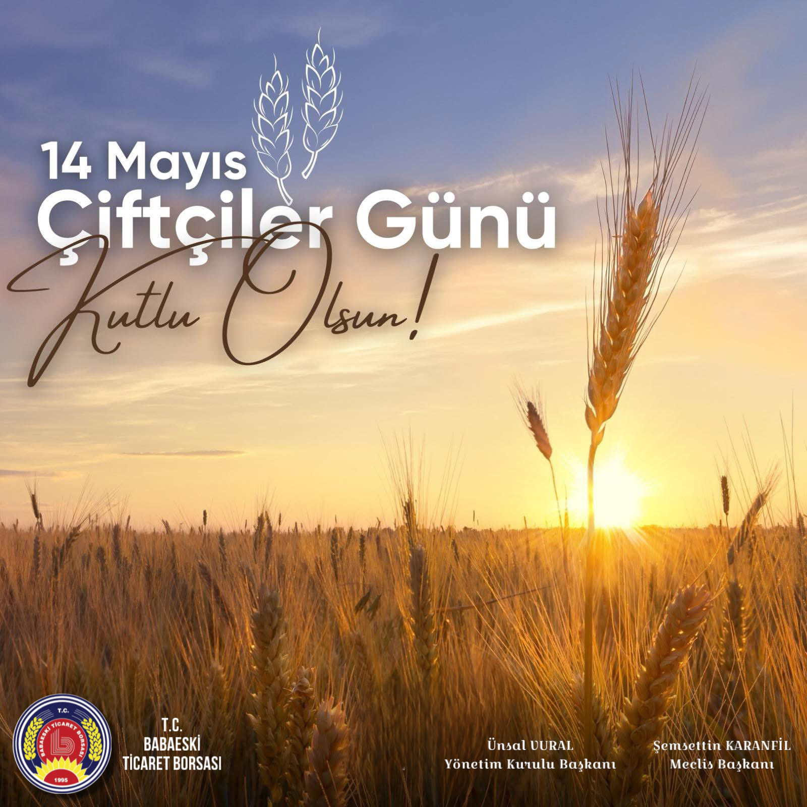 Çiftçiler Günü Kutlu Olsun