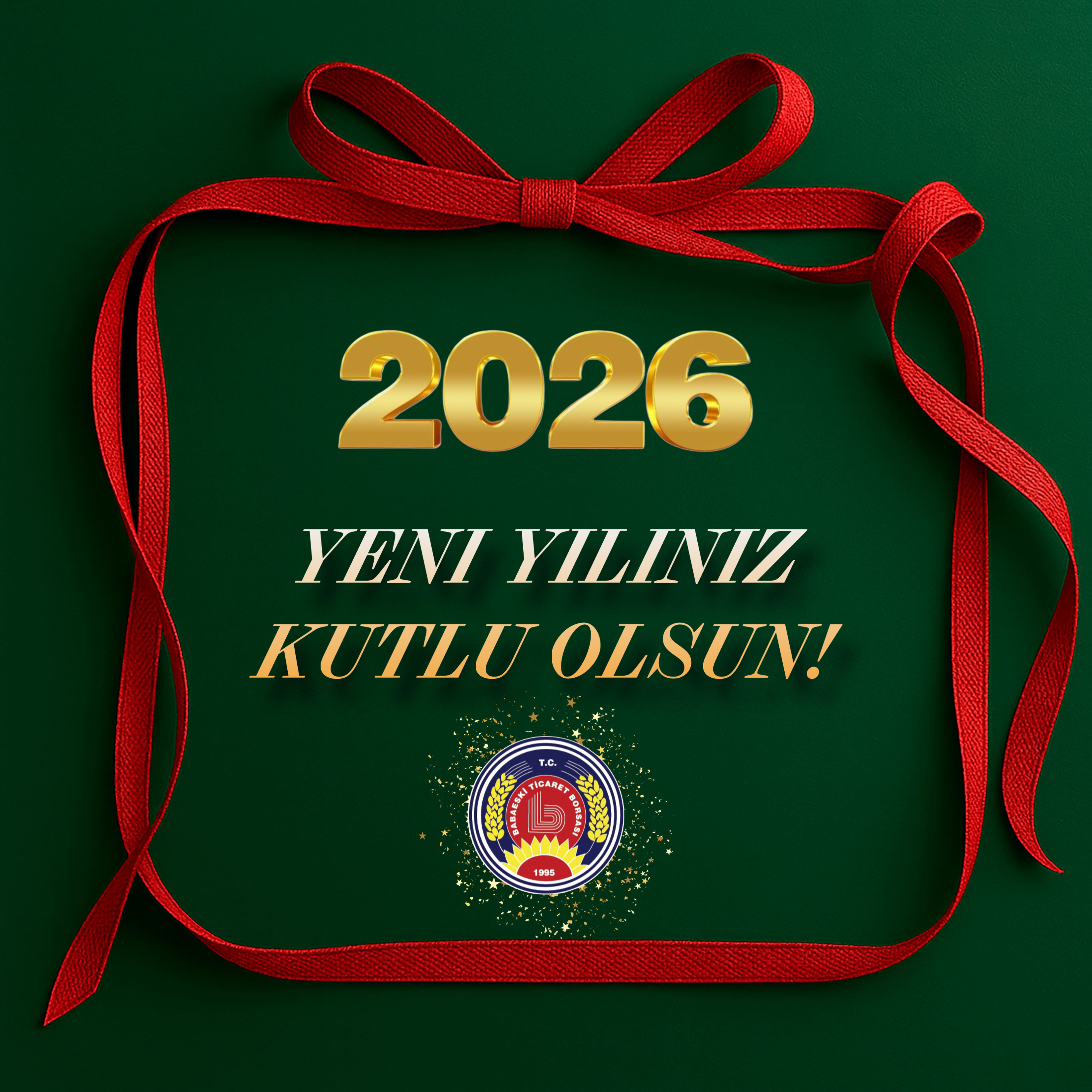 YENİ YILINIZ KUTLU OLSUN!