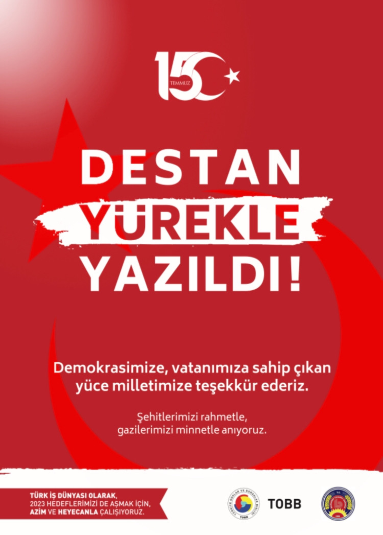 DEMOKRASİ VE MİLLİ BİRLİK GÜNÜ