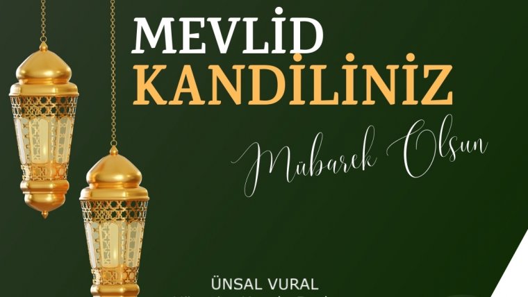 Mevlid Kandiliniz Mübarek Olsun